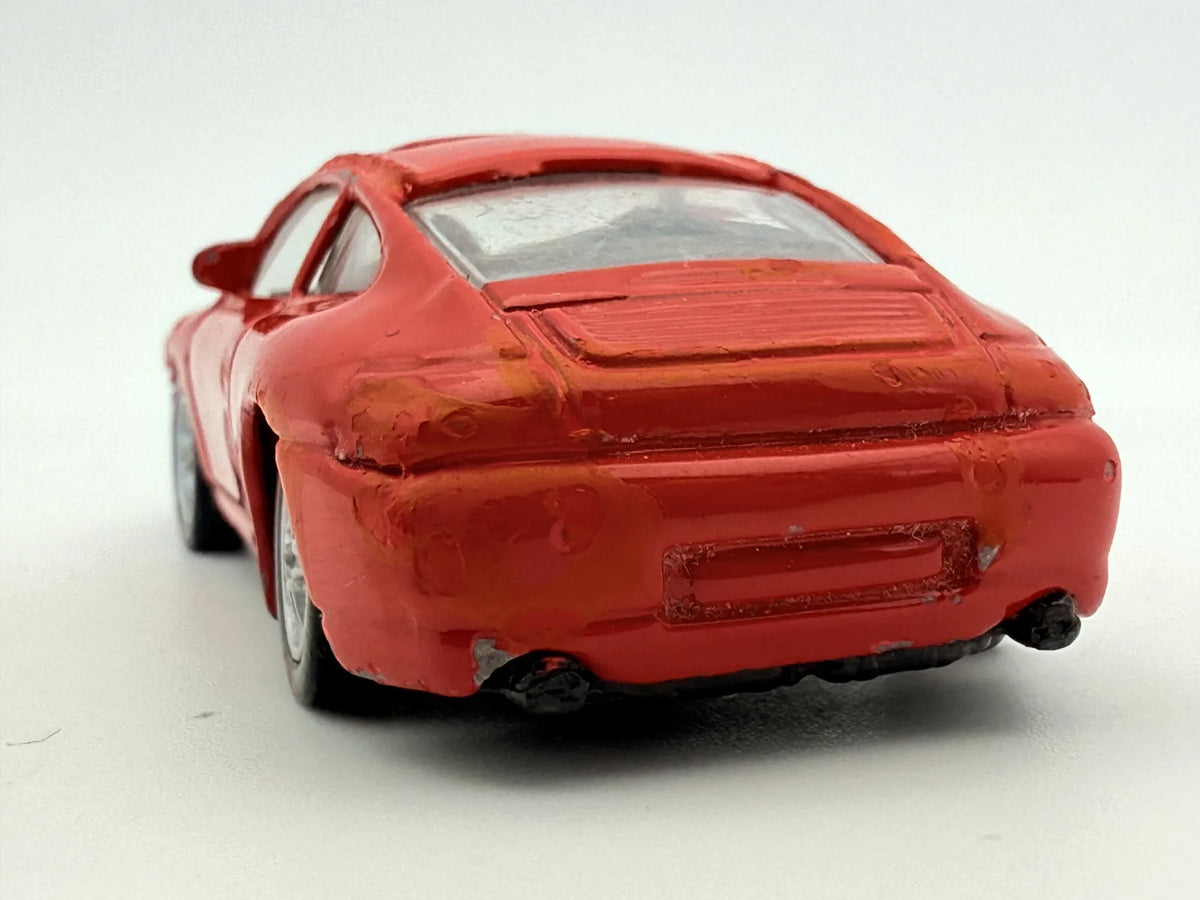 Porsche 911 Carrera (996) Welly Czerwony 1:64 – zdjęcie 6
