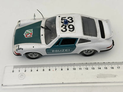 Porsche 911 Carrera Rs 2.7 Polizei Polistil 1979 Biały 1:26 Made in Italy – zdjęcie 6