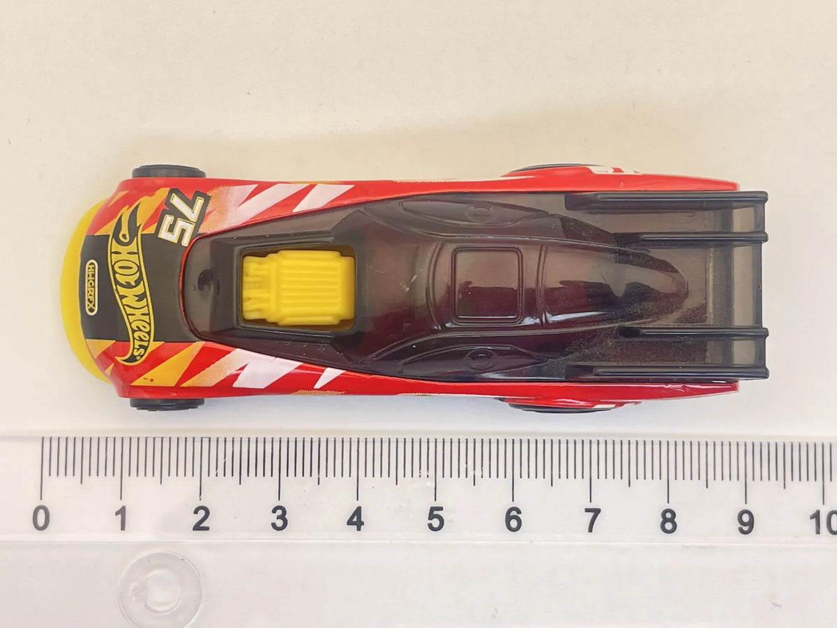SUPERCHARGED, Hot Wheels 2019, Resoraki, Die cast, Czerwony, 1:64 – zdjęcie 6