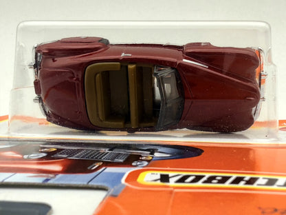 1941 Cadillac Series 62 Convertible Coupe Matchbox 2021 Czerwony 1:64 – zdjęcie 6