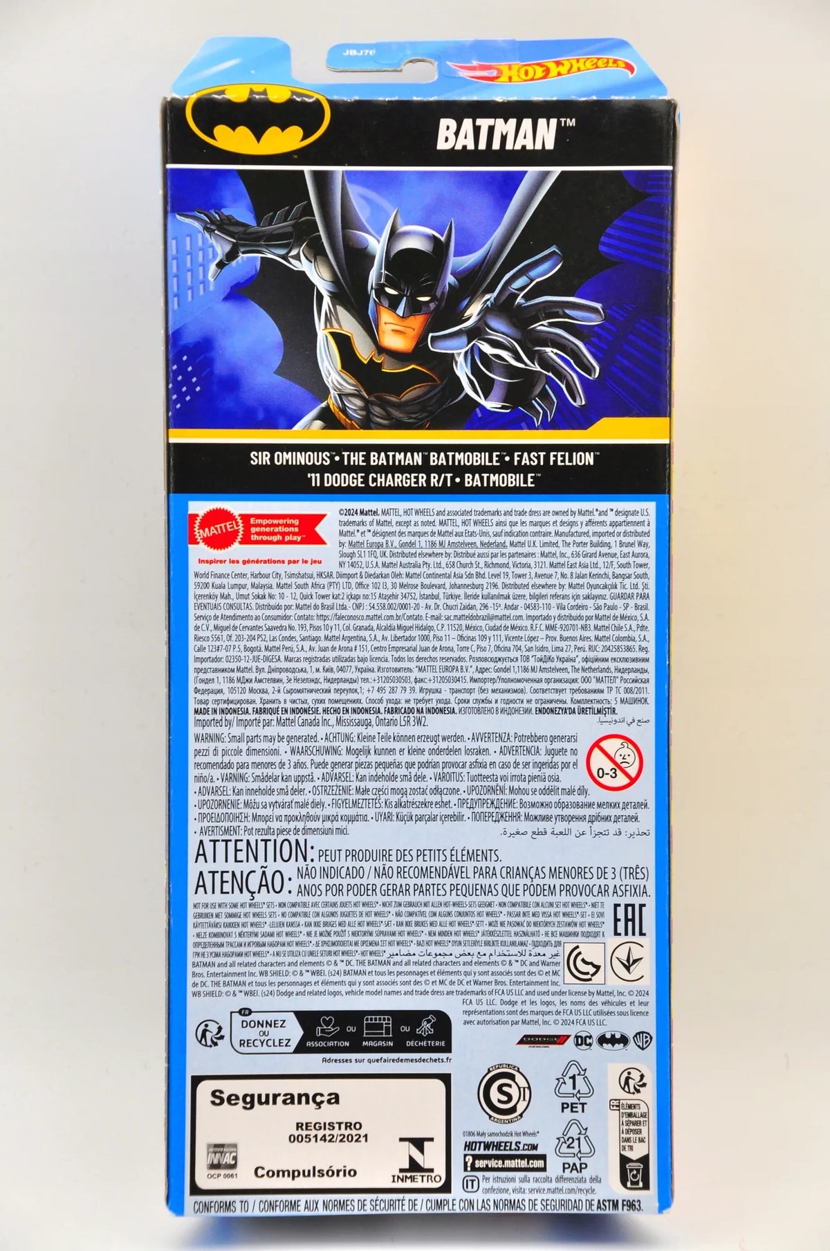 THE BATMAN BATMOBILE Batman Hot Wheels 2024 1:64 5 Pack HW 5 Pak – zdjęcie 6