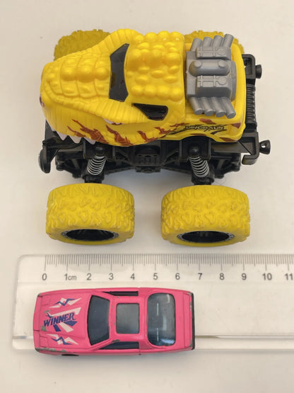 Monster Truck Dinosaur, Resoraki, Die cast 1:64 – zdjęcie 6