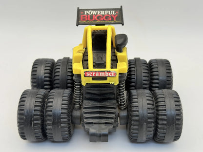 BUGGY TERENOWY TOMY MAD MASHER Tomy 1980 Żółty 1:43 – zdjęcie 6