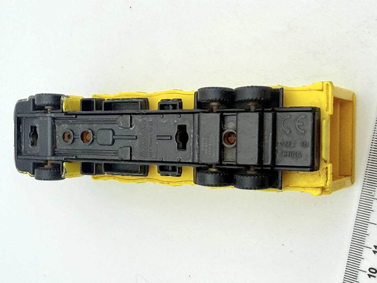 CIĘŻARÓWKA DEN CARGO, Teamsterz, Die cast FY7 7NY, Żółty, 1:64, Resoraki – zdjęcie 6
