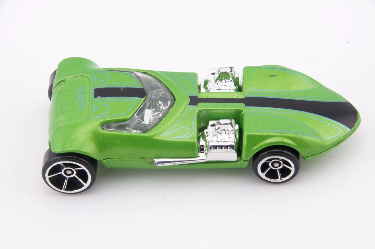 Twin Mill Hot Wheels Zielony 1:64 – zdjęcie 6