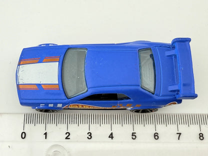DODGE CHALLENGER DRIFT CAR, Hot Wheels 2010, Die cast 1 NL, Niebieski, 1:64 – zdjęcie 6