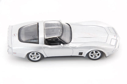 1982 Chevrolet Corvette Welly Srebrna 1:60 – zdjęcie 6
