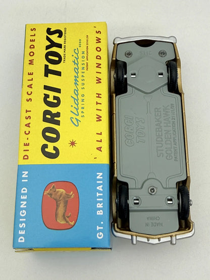STUDEBAKER GOLDEN HAWK Corgi Złoty 1:43 – zdjęcie 6