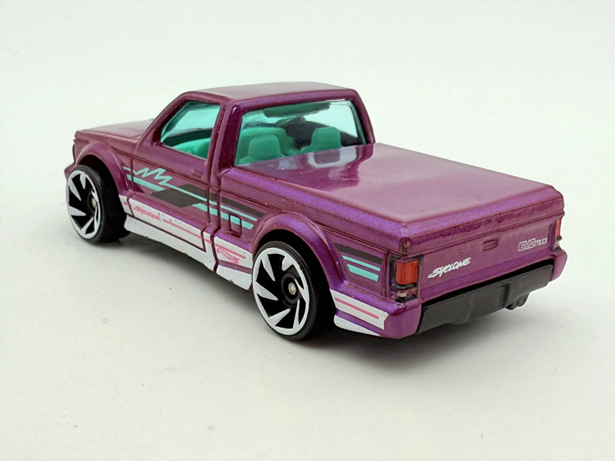 1991 Gmc Syclone Hot Wheels Fioletowy 1:64 – zdjęcie 6