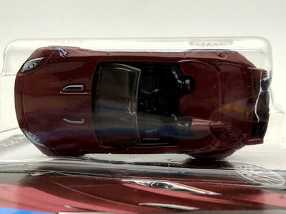 '15 JAGUAR F-TYPE PROJECT 7 HW Roadsters Hot Wheels 2024 Bordowy 1:64 – zdjęcie 6