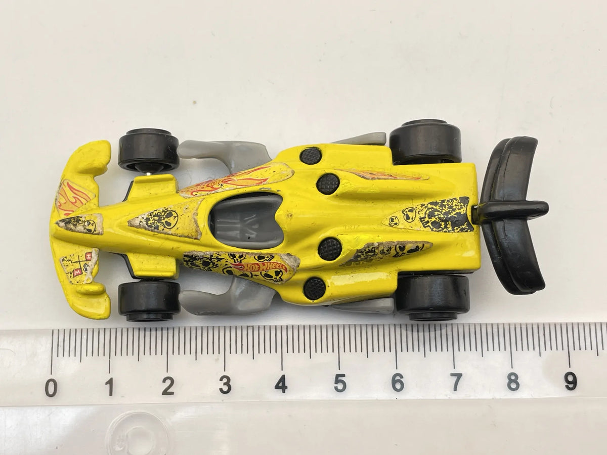 FORMUŁA 1, Hot Wheels for McDonald's 2012, Die cast TCB Żółty 1:64 Resoraki – zdjęcie 6