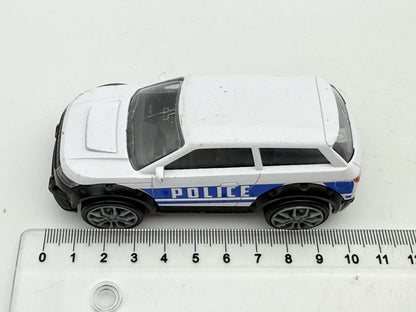 SUV POLICE, Carousel (Teamsterz), Made in U.K. Die cast Biały 1:64 Resoraki – zdjęcie 6