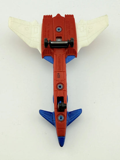 SKY BUSTERS TWIN BLAST, Matchbox 2011, Die cast W5318, Niebieski, 1:64 – zdjęcie 6