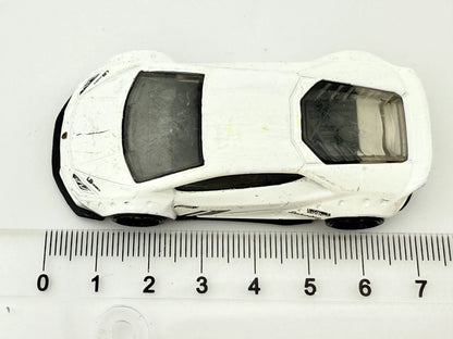 LB-WORKS LAMBORGHINI HURACAN COUPE, Hot Wheels 2020, No. GRX61, Biały, 1:64 – zdjęcie 6