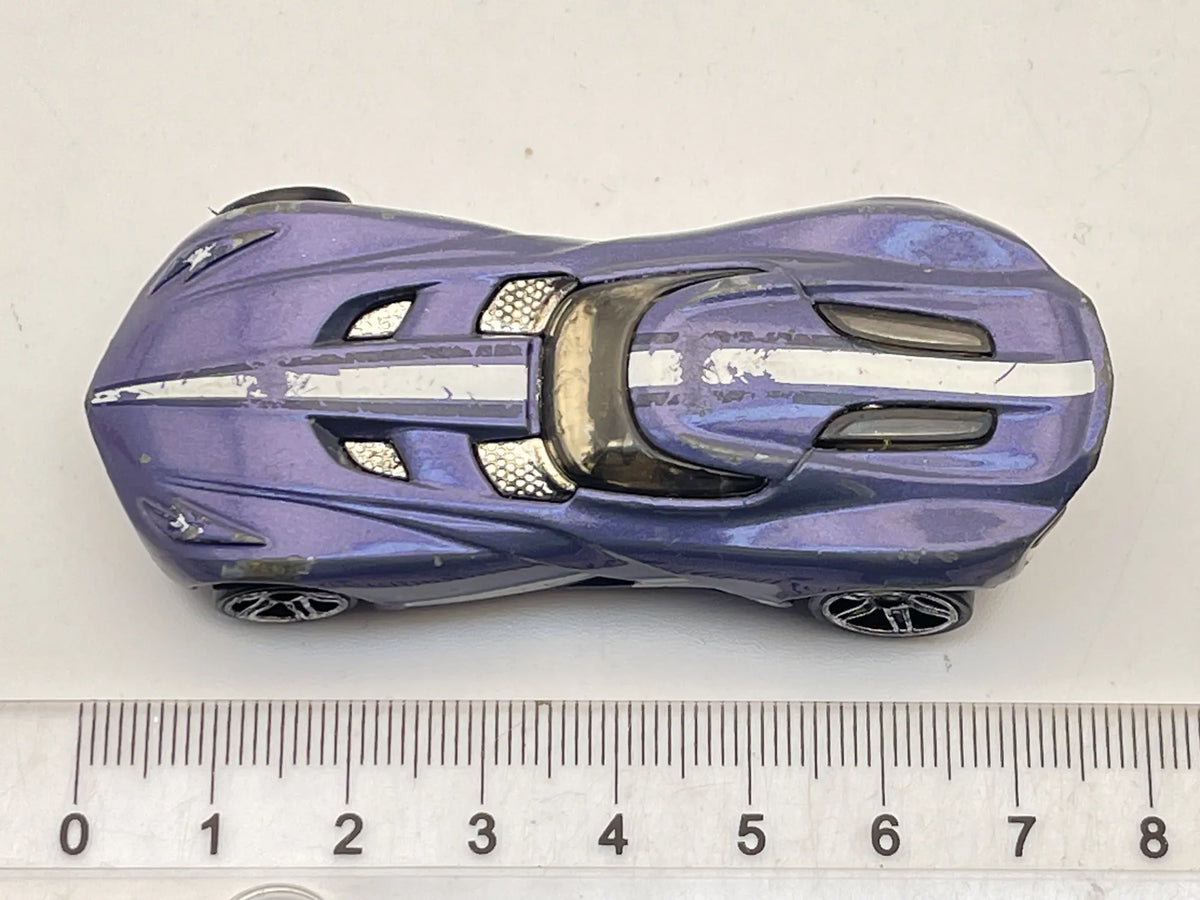 VELOCITA, Hot Wheels 2014, Die cast BDD08, Fioletowy, 1:64, Resoraki – zdjęcie 6