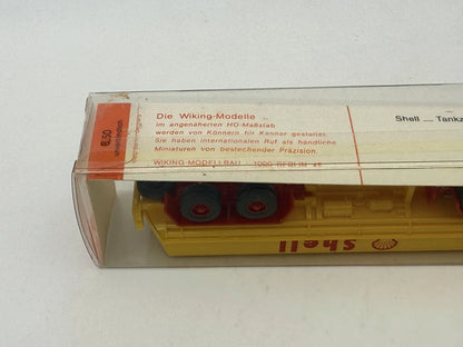 Shell Tankzug Wiking Żółty 1:87 Made in Berlin West Germany – zdjęcie 6