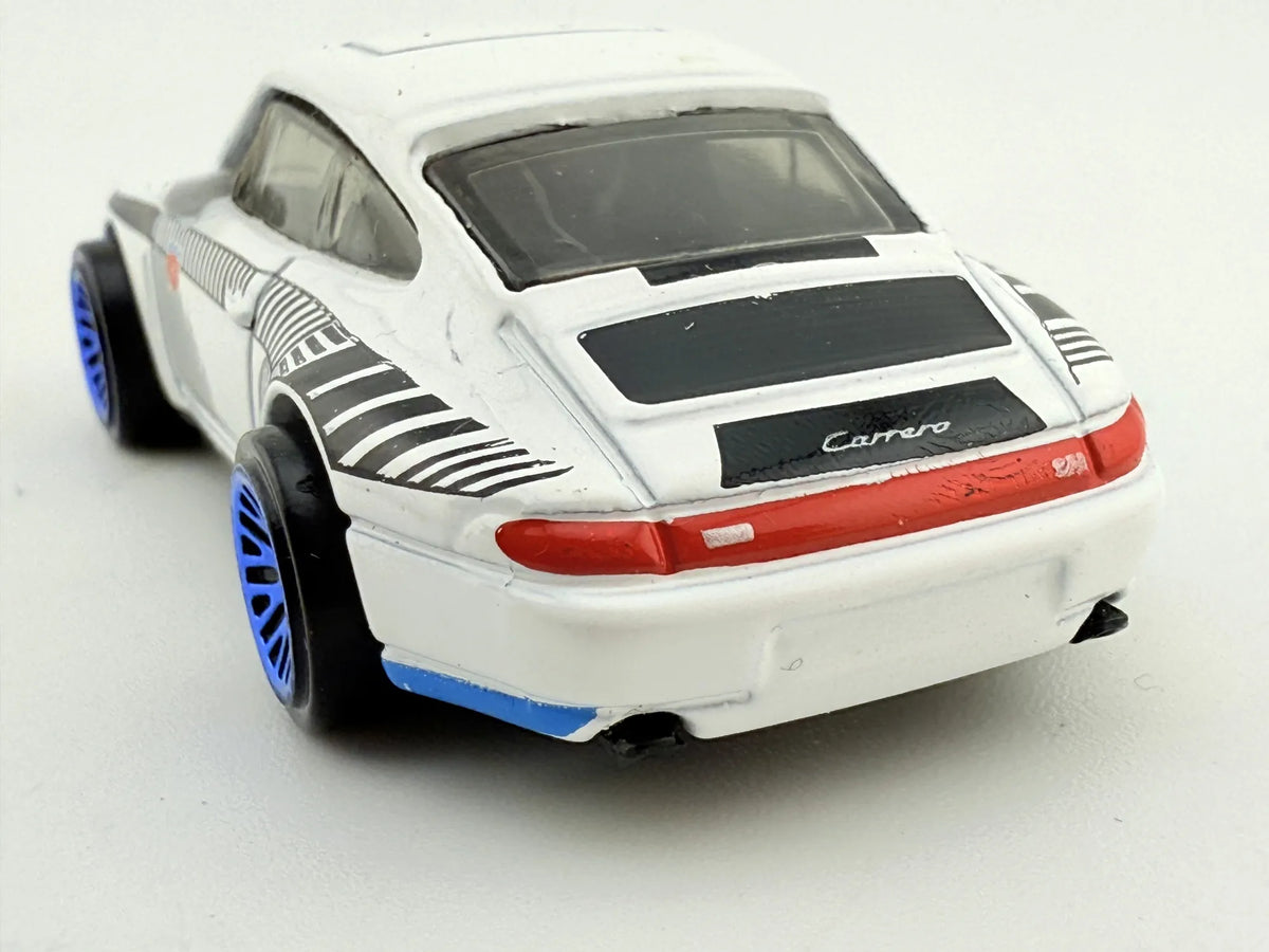 Porsche Carrera Hot Wheels Biały 1:64 – zdjęcie 6
