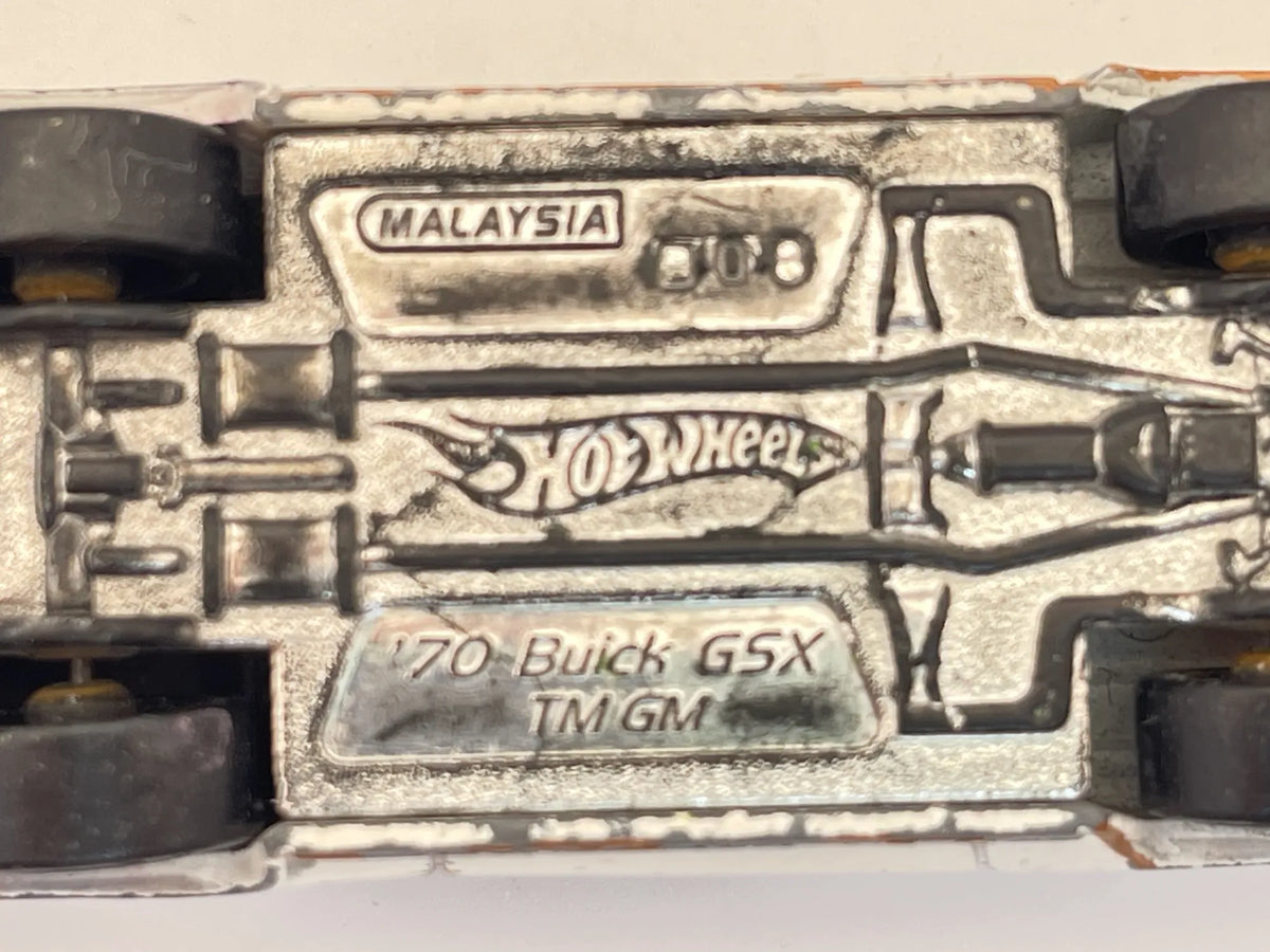 1970 Buick Gsx Custom , Hot Wheels, Resoraki, Die cast 1:64 – zdjęcie 6