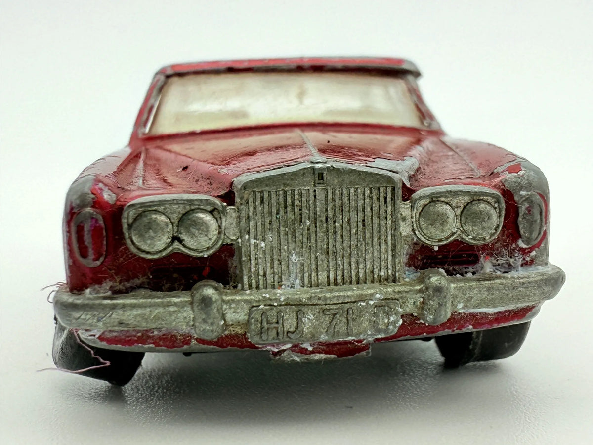 Rolls Royce Silver Shadow Matchbox Czerwony 1:64 Made in Anglia – zdjęcie 6
