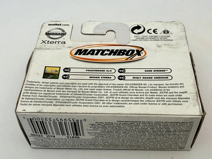 NISSAN XTERRA Surf Patrol Matchbox 2001 Biały 1:64 – zdjęcie 6