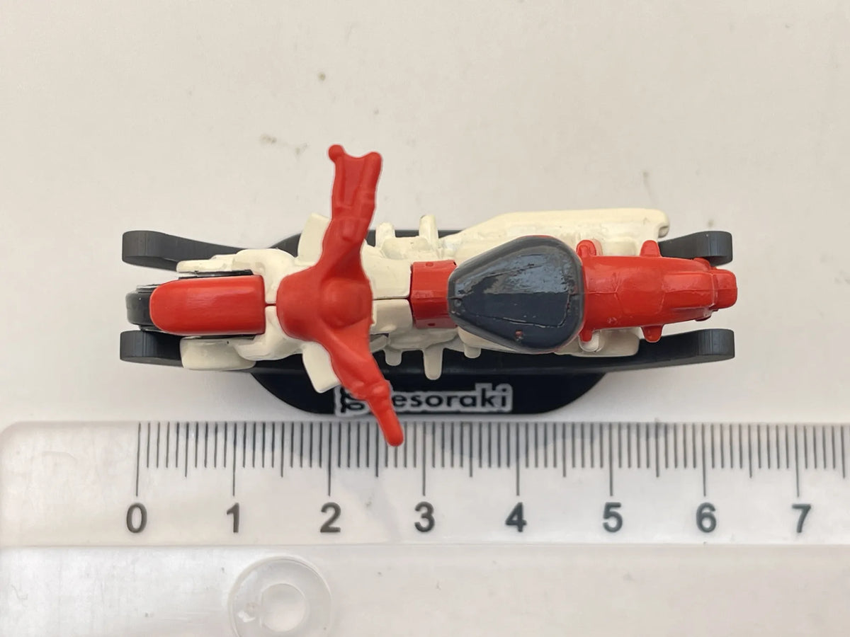 MOTOCYKL Honda Super Cub, Hot Wheels 2022 + Stojak Resoraki, R32, 1:64 – zdjęcie 6