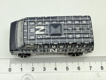 1974 VAN HW Art Cars, Hot Wheels, Die cast R7611, Ciemnoszary 1:64 Resoraki – zdjęcie 6