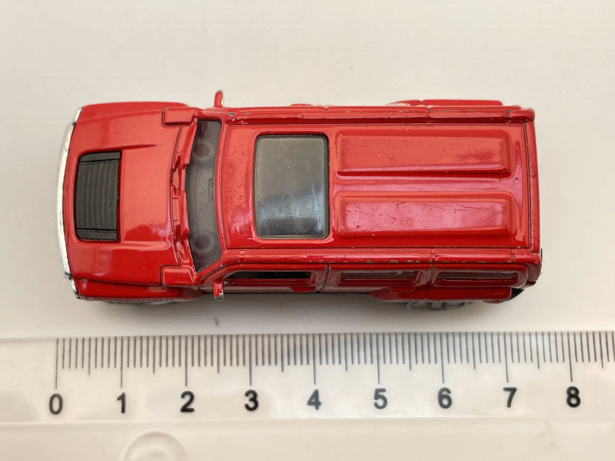 HUMMER H3, Welly, Resoraki, Die cast No.52284, Czerwony, 1:64 – zdjęcie 6