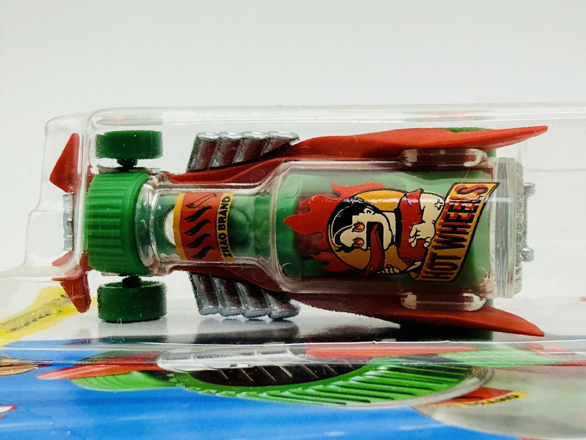 Hot Wheengs Hot Wheels 2025 Fast Foodie 1:64 Blister Czerwony – zdjęcie 6