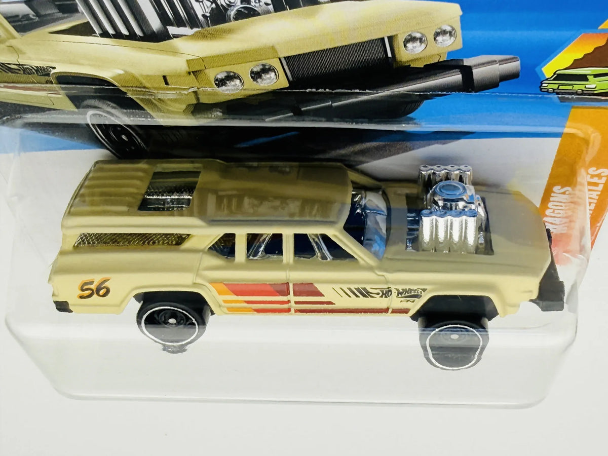 Cruise Bruiser Hot Wheels 1:64 56 Blister Żółty – zdjęcie 6