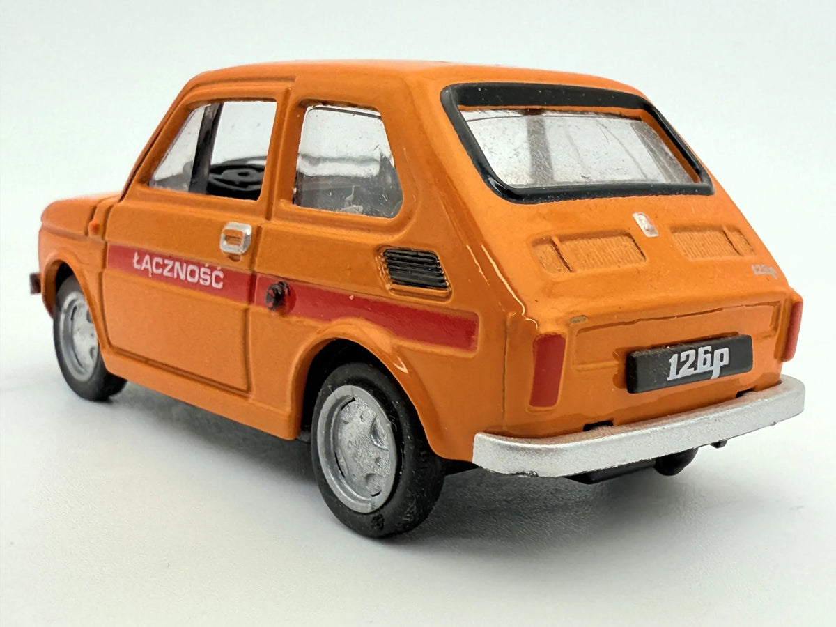 Fiat 126P Pomarańczowa 1:43 – zdjęcie 6