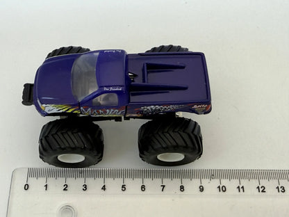 MONSTER JAM TRUCK, Hot Wheels 2004, Die cast, Fioletowy, 1:64, Resoraki – zdjęcie 6