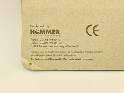 MAN Hümmer 1:87 Ciężarówka Promocyjna PAULANER Mini Truck Blister Czerwony – zdjęcie 7