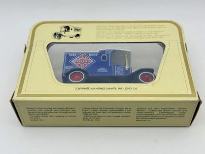 1912 FORD MODEL T Matchbox 1978 Niebieski 1:35 Made in England Smith's – zdjęcie 6
