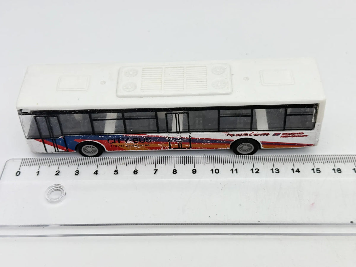 CITY BUS #26 0168, Tedi Gmbh & Co. Kg, Die cast 8720208 Biały 1:64 Resoraki – zdjęcie 6
