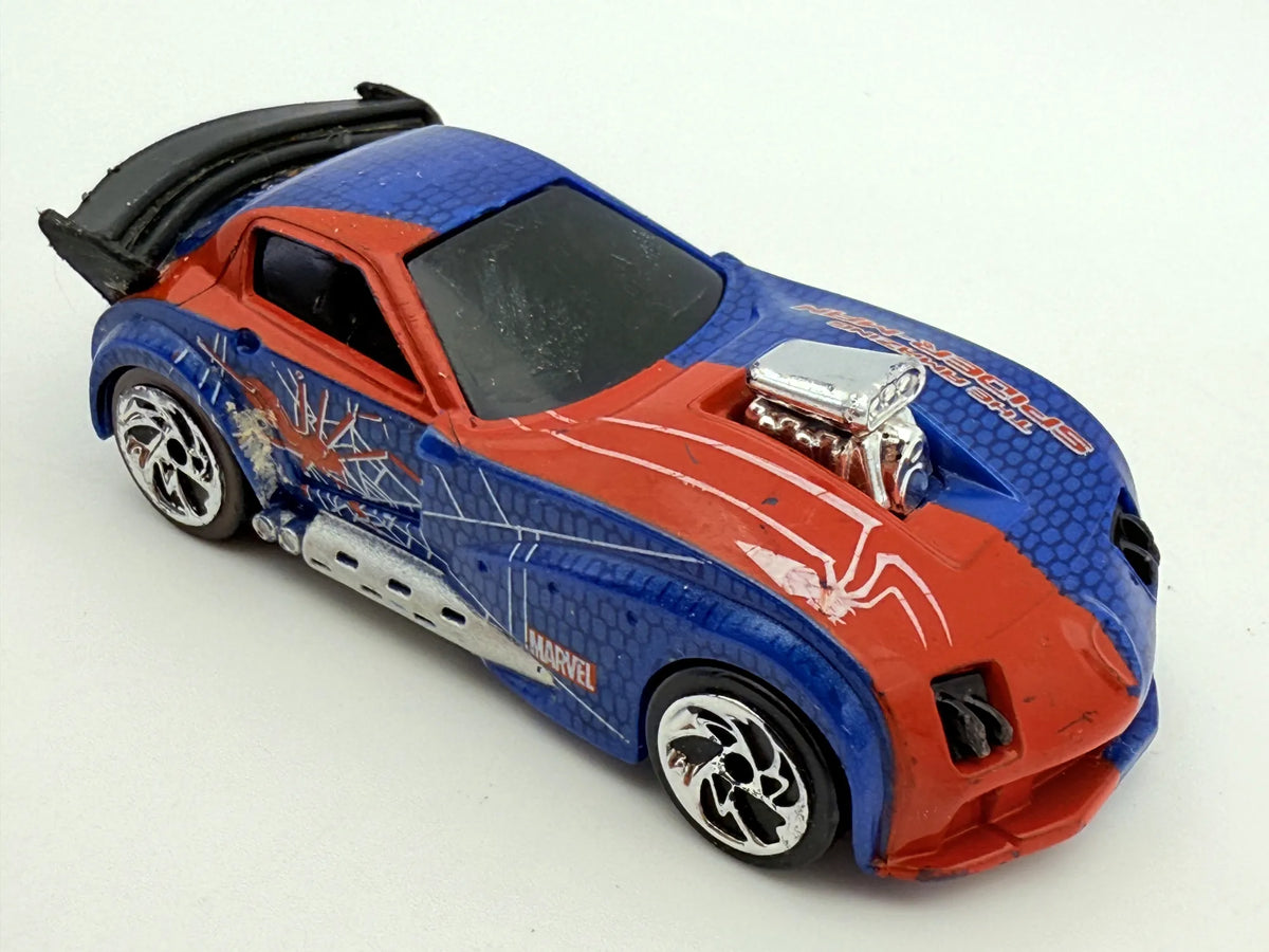 The Amazing Spider-Man Majorette Niebiesko-Czerwona 1:64 – zdjęcie 6
