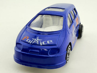 Minivan Policyjny Policja Niebieski 1:64 – zdjęcie 6