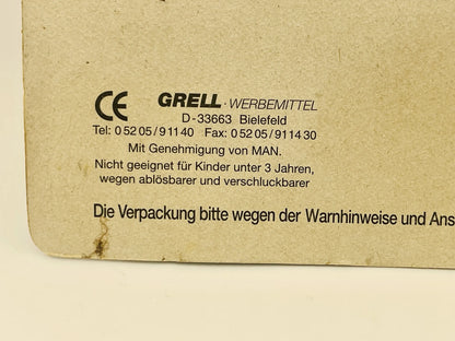 MAN TRUCK Grell 1:87 Czerwony Blister Promocyjny Leckermäulchen Frischli – zdjęcie 7
