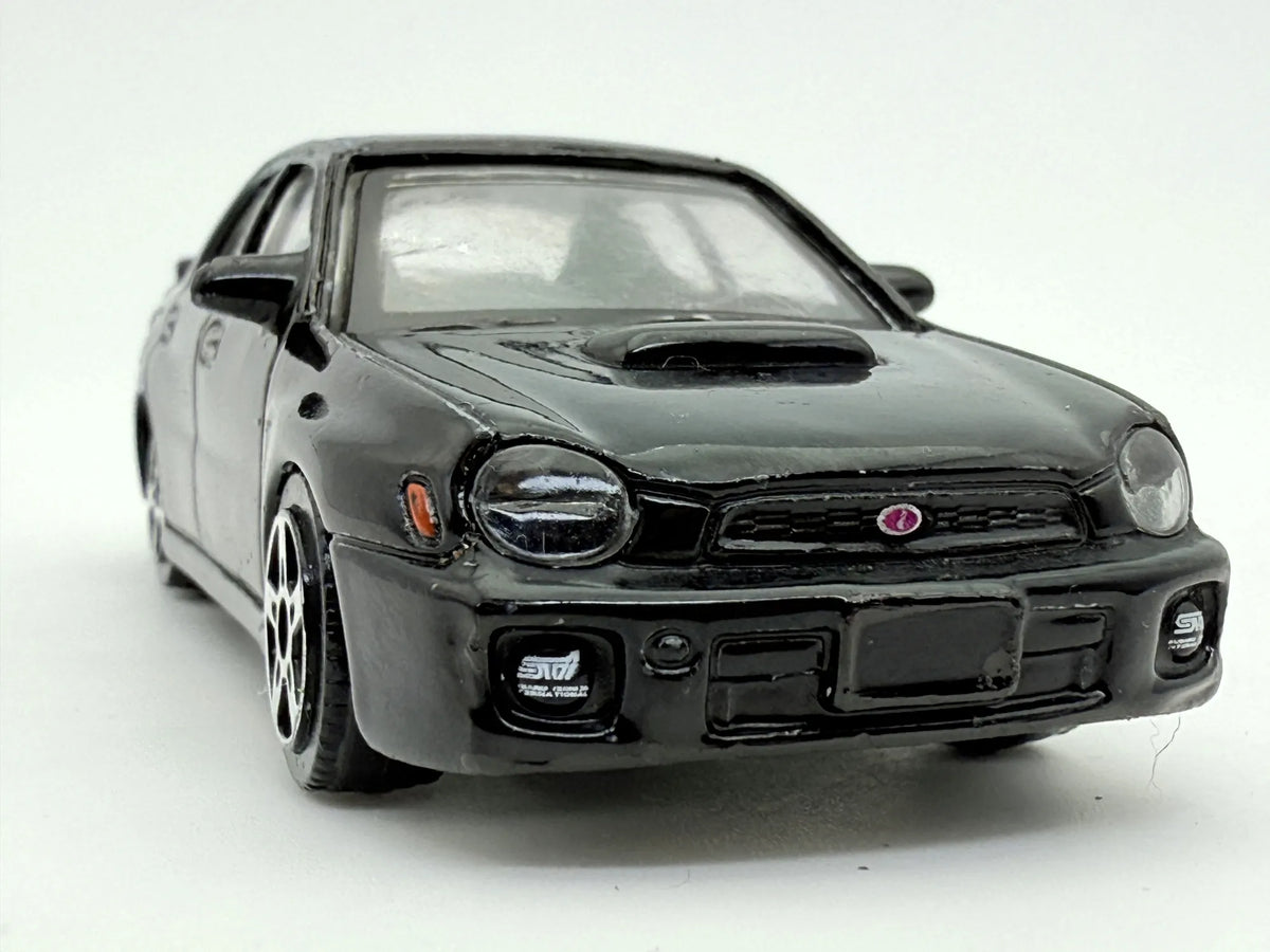 Subaru Impreza Wrx Sti Bburago Czarny 1:43 – zdjęcie 6
