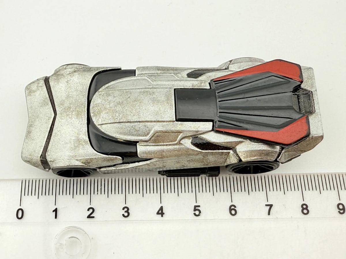 STAR WARS Captain Phasma, Hot Wheels 2015, Die cast CLR71, Srebrny, 1:64 – zdjęcie 6