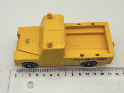 LAND ROVER PICKUP SERVICE CAR, LKE PROD Made in Denmark ok. 1975, Guma 1:25 – zdjęcie 6