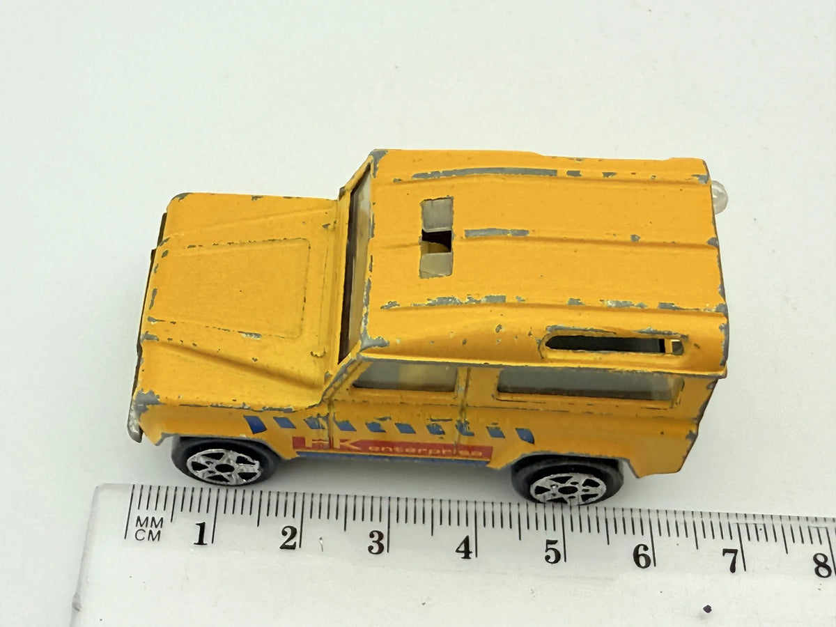 Land Rover Majorette Żółty 1:60 – zdjęcie 6