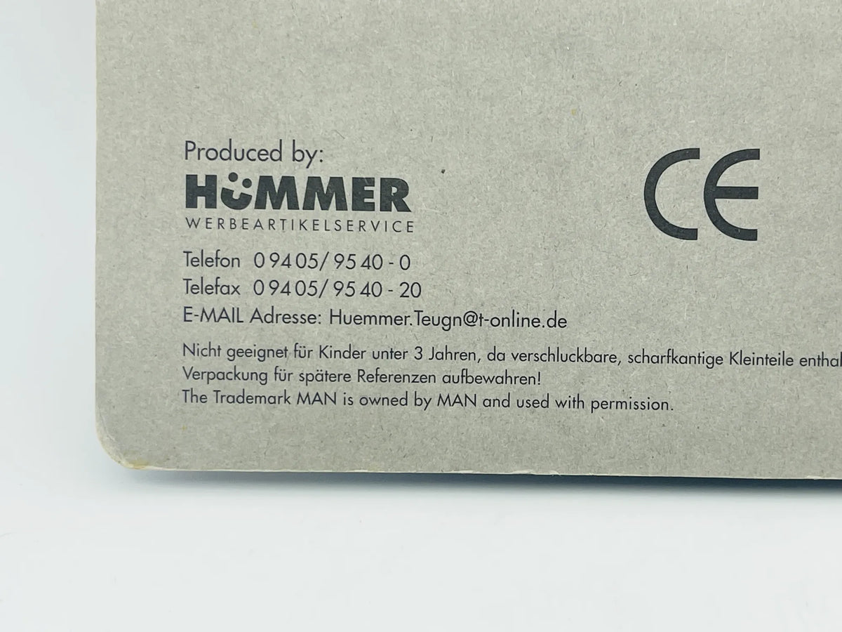 MAN Diesel Hümmer 1:87 Ciężarówka Promocyjna Franken Bräu Blister Żółty – zdjęcie 6