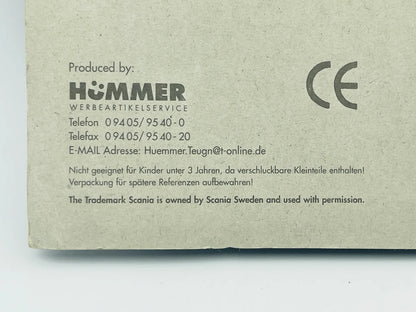 Scania Hümmer 1:87 Ciężarówka Promocyjna Leikeim PREMIUM Blister Czarny – zdjęcie 6