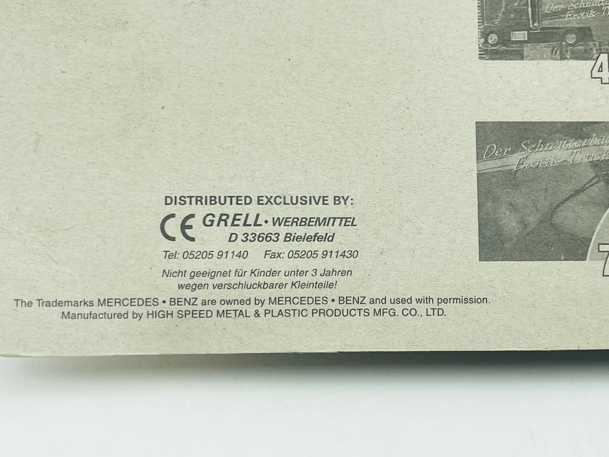 Mercedes-Benz Atego Grell 1:87 Ciężarówka Promocyjna Der Schnatterbacher – zdjęcie 6
