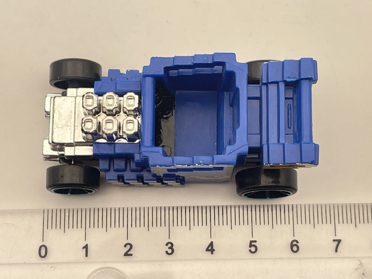 PIXEL SHAKER, Hot Wheels 2019, Die cast GHB76, Niebieski, 1:64, Resoraki – zdjęcie 6