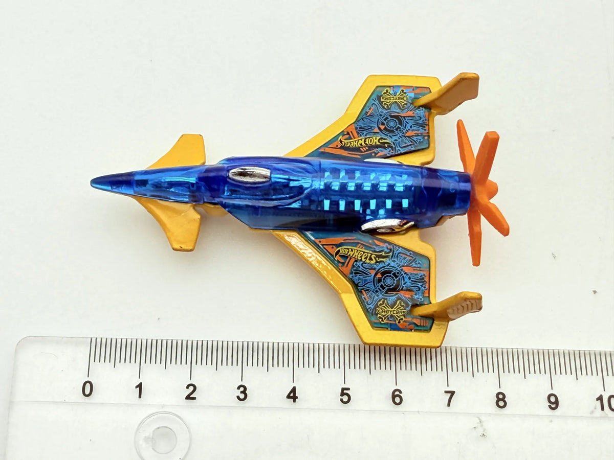 POISON ARROW, Hot Wheels, Die cast 3786 MJ1NI, Niebiesko-Żółty, 1:64, – zdjęcie 6