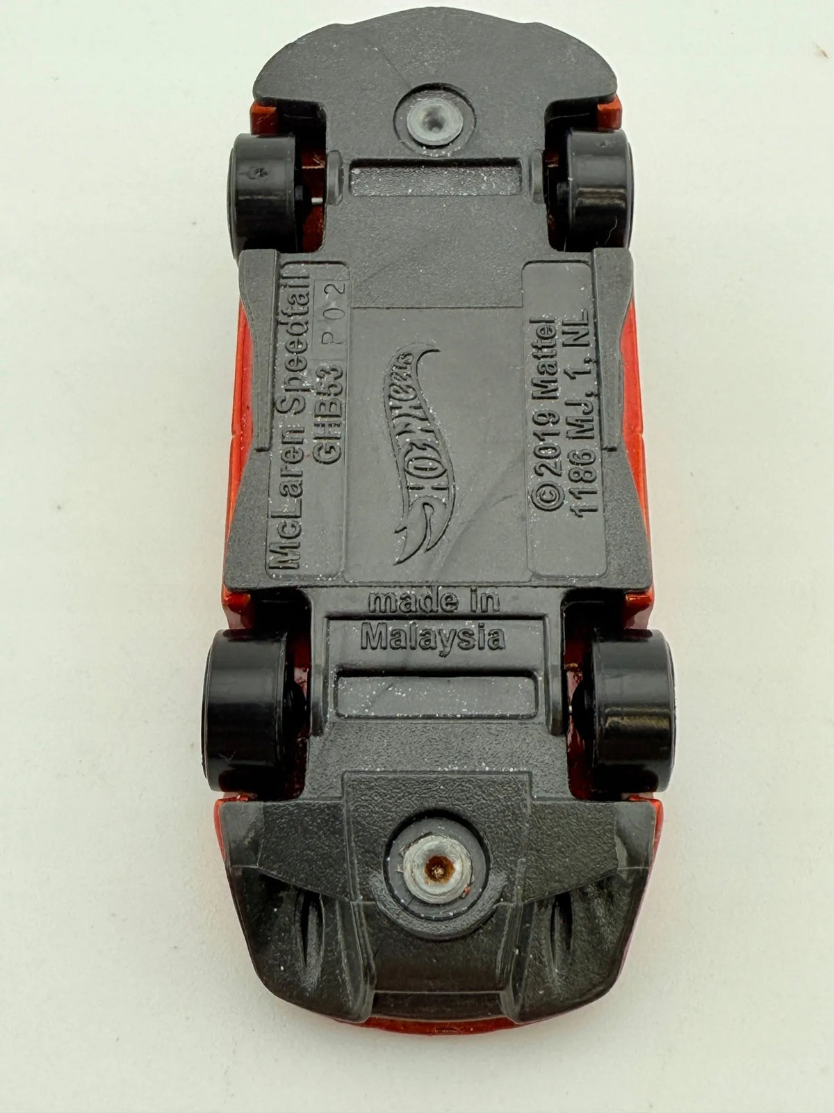 Mclaren Speedtail Hot Wheels 2019 Czerwony 1:64 – zdjęcie 6