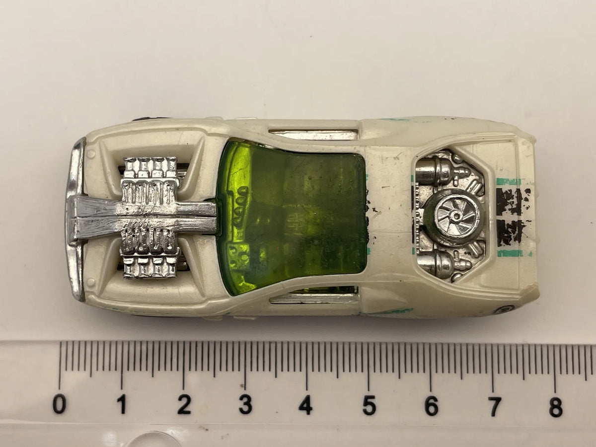 HOLLOWBACK, Hot Wheels, Die cast 536, Biały, 1:64, Resoraki – zdjęcie 6