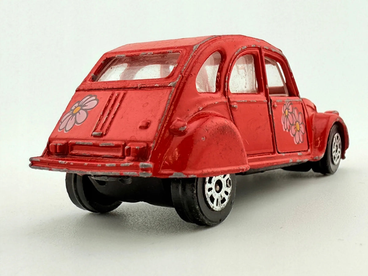 Citroen 2Cv6 Corgi Czerwony 1:43 Made in Gt Britain – zdjęcie 6