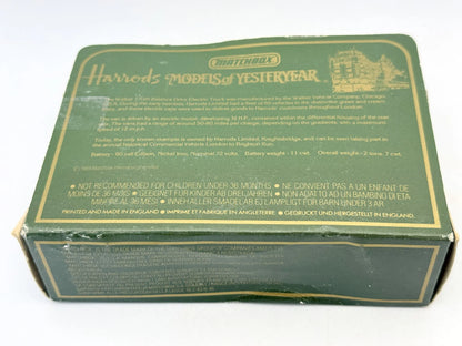 WALKER ELECTRIC VAN Matchbox 1984 Kremowy 1:43 Made in England Harrods LTD – zdjęcie 6